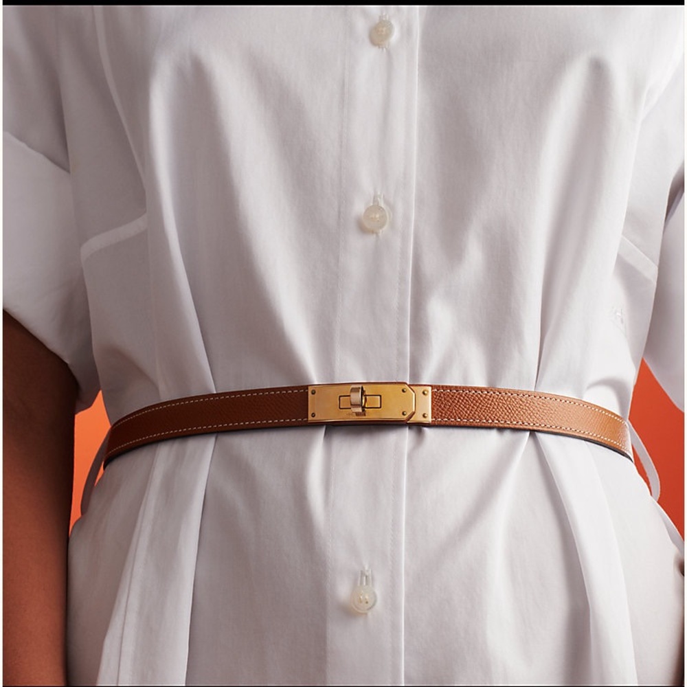 ✨Kelly 18 belt Etoupe Palladium Hardware ✨